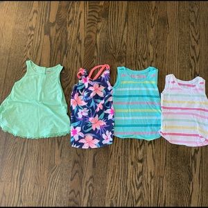 Girls 4t tank tops from Old Navy and Carters